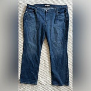 Levi’s Classic Fit blue denim jeans 22w 22